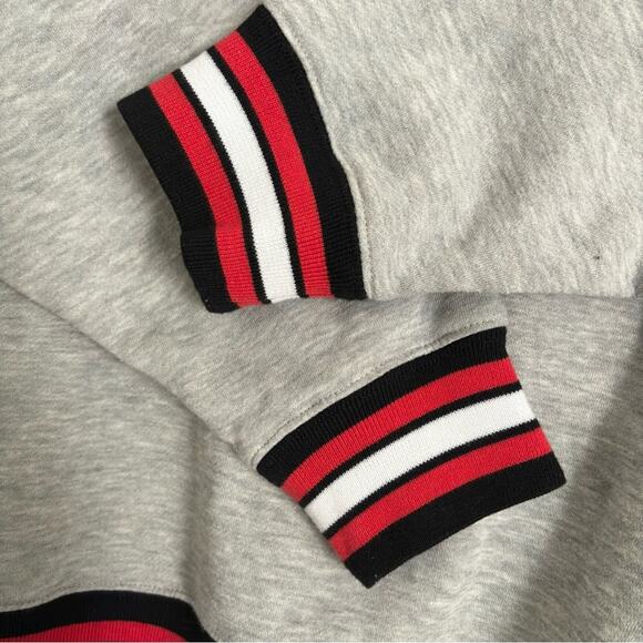 Sanrio Hello Kitty Grey Crew Neck Cute Preppy Retro Pullover Sweater- Large - Picture 4 of 6